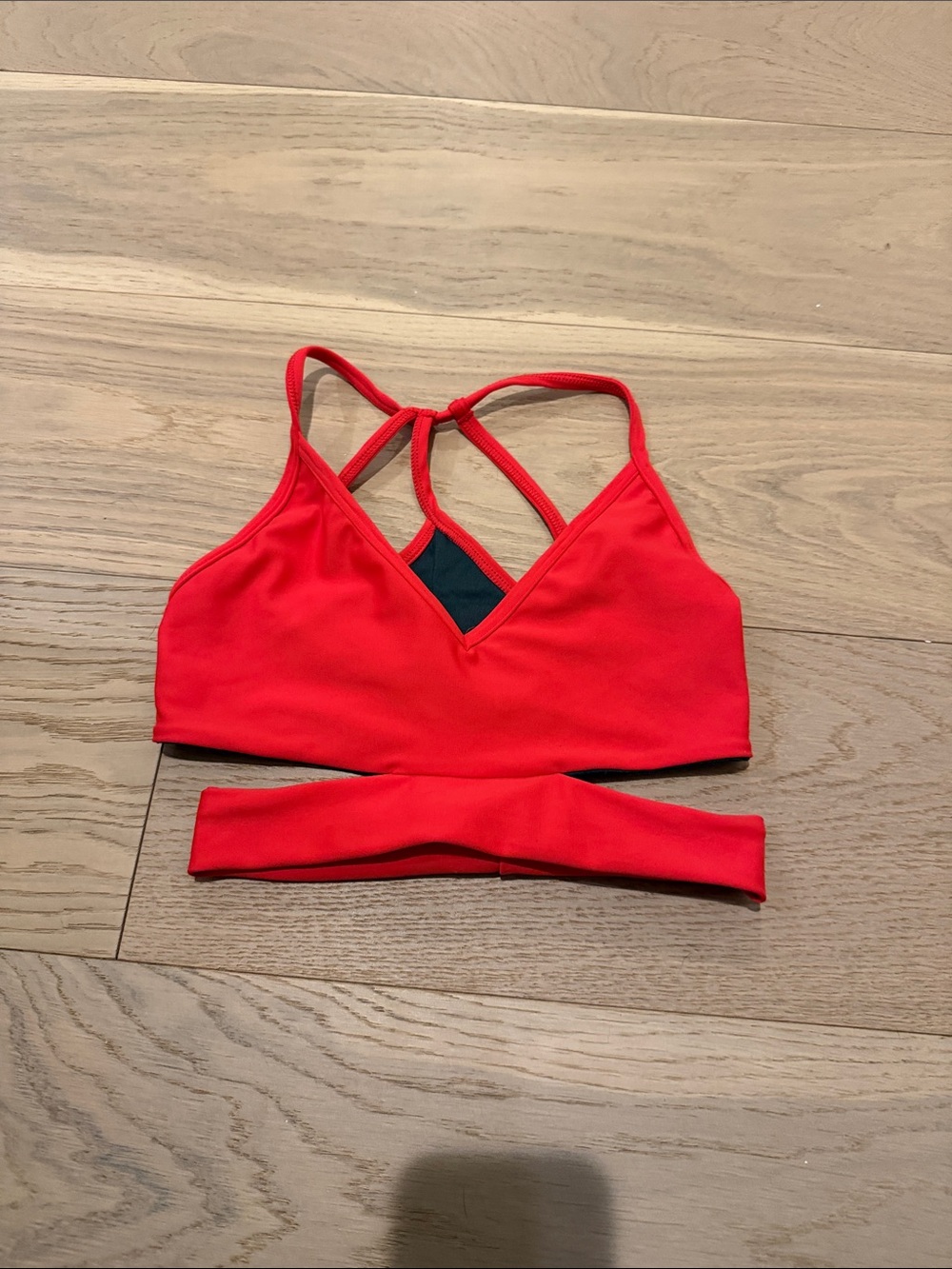 Five Dancewear maverick Red Strappy top YXL Plus
